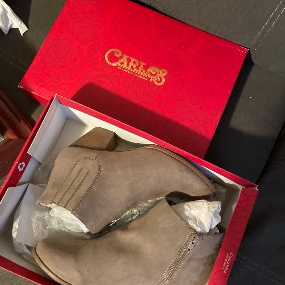 Women's Tan Ankle Boots